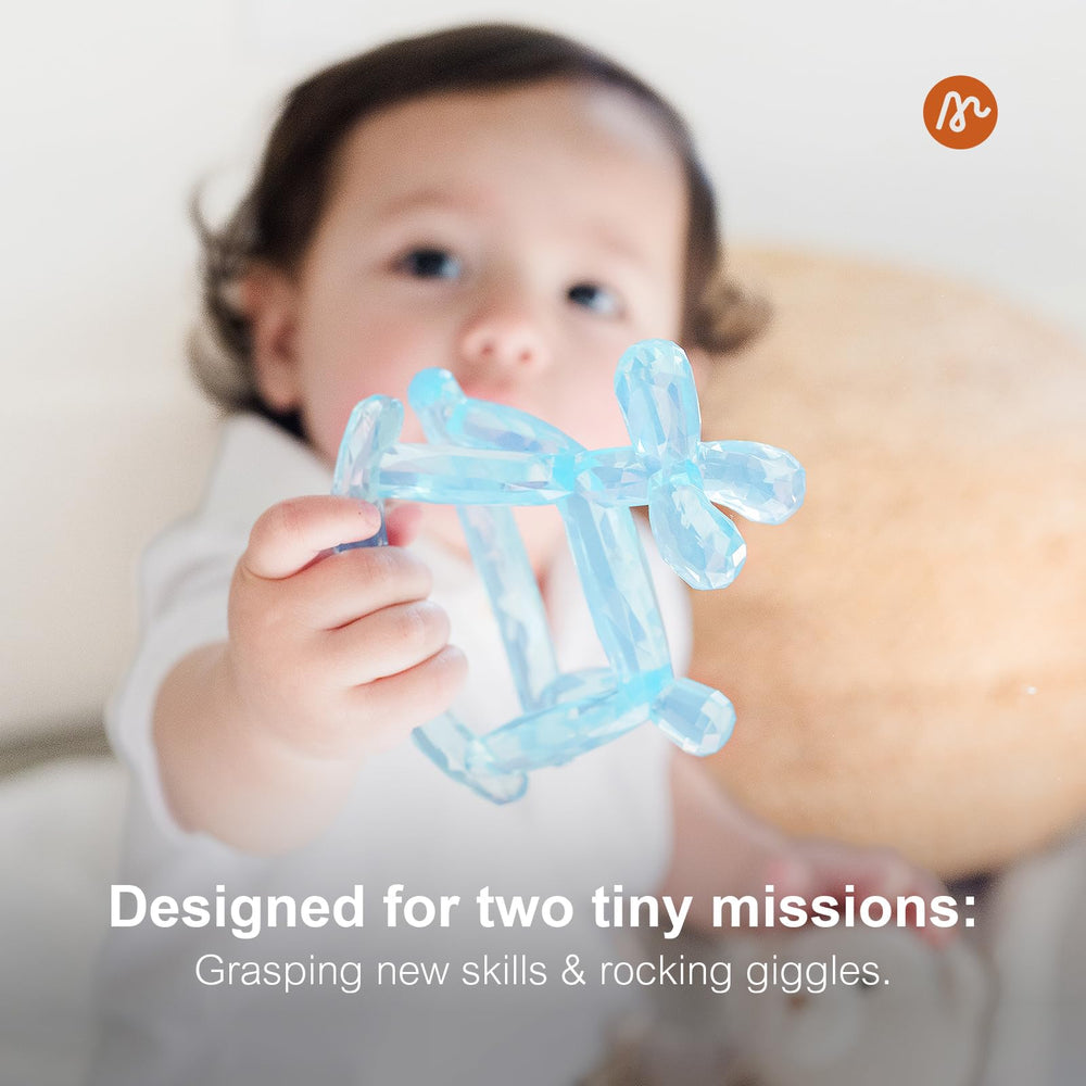 Miraloop single-part teether seamless for easy cleaning