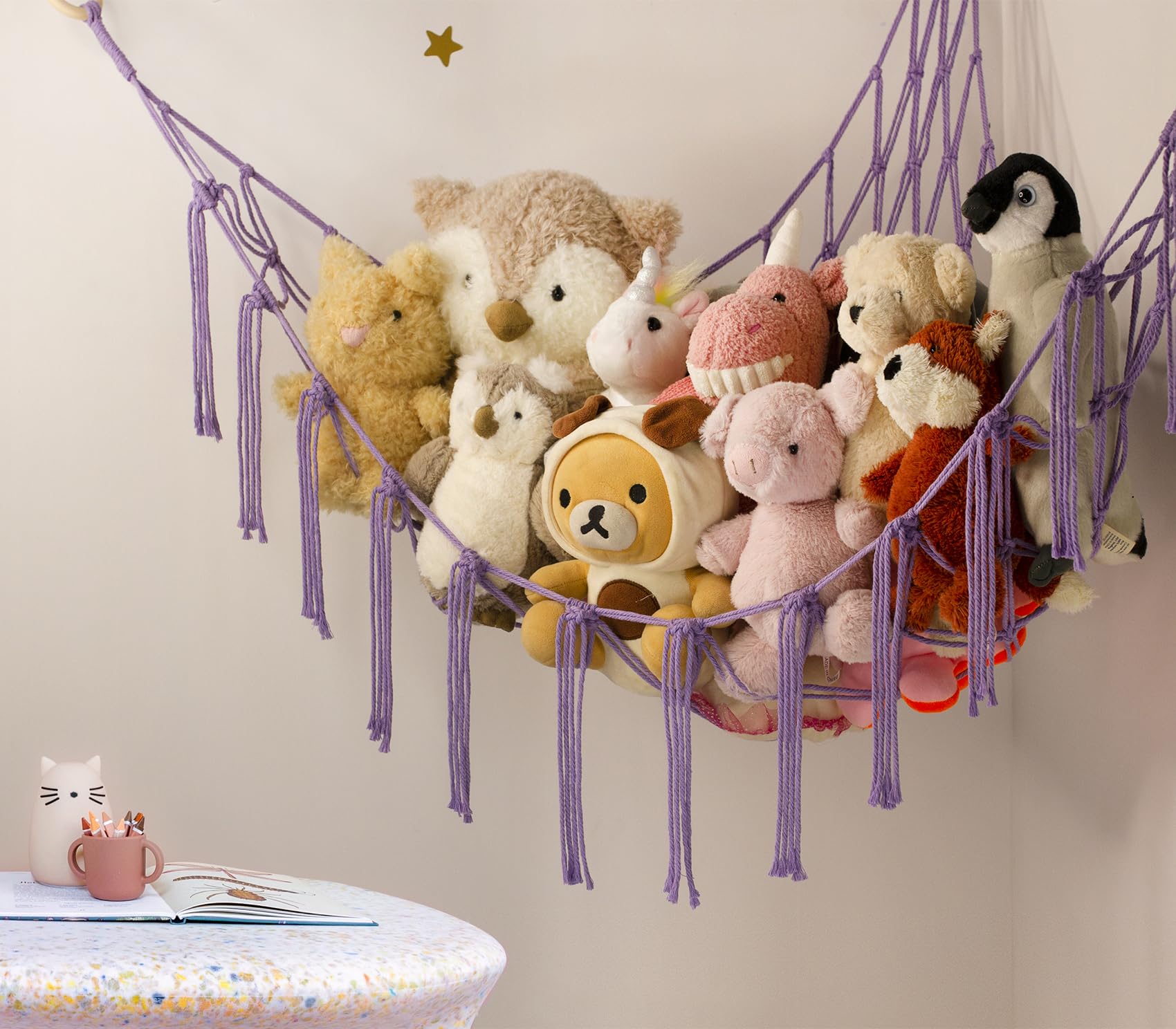 Mirolam soft cotton material pampers plush toys while remaining durable