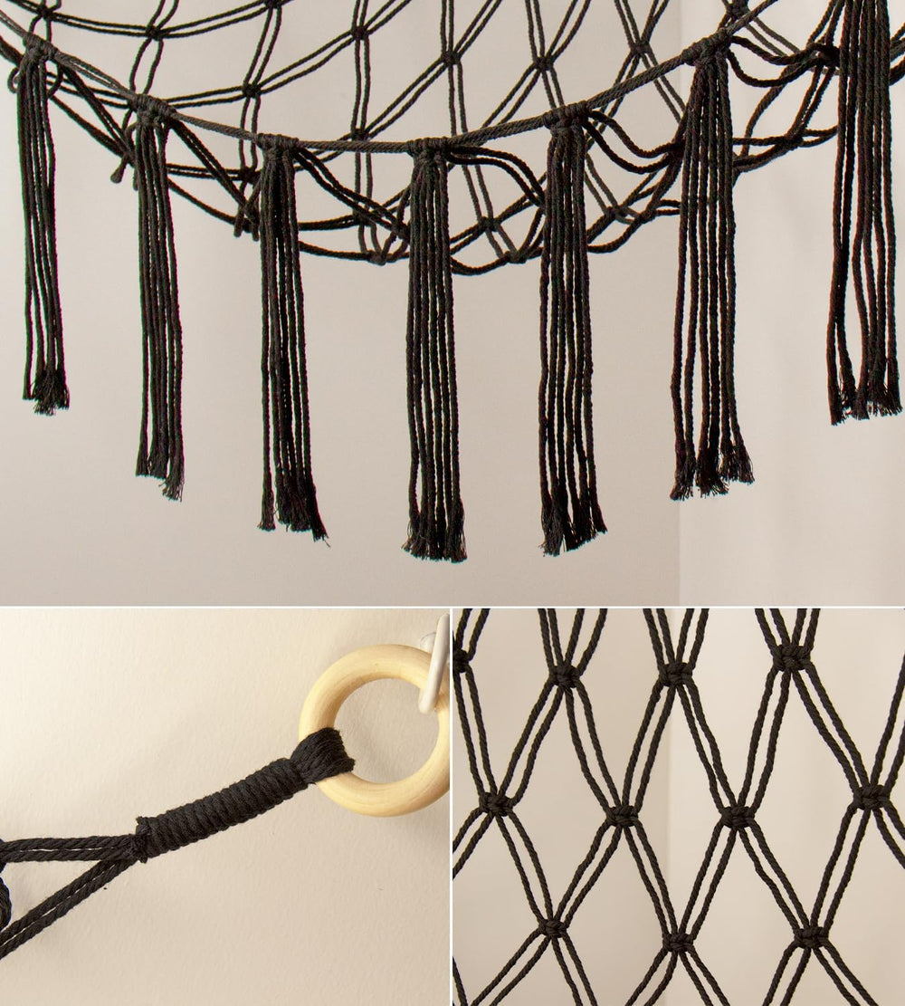 Mirolam wall-mount kit with ring hooks enables quick, sturdy installation.