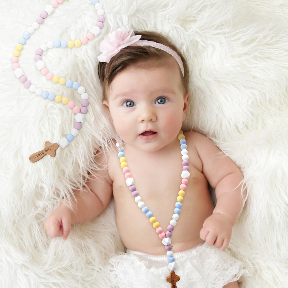 Misdary rosary length 50 cm makes it portable for home or on-the-go.