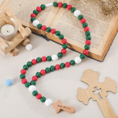 Misdary Baby Rosary silicone beads 50cm show safe, durable beads for baby's everyday moments.