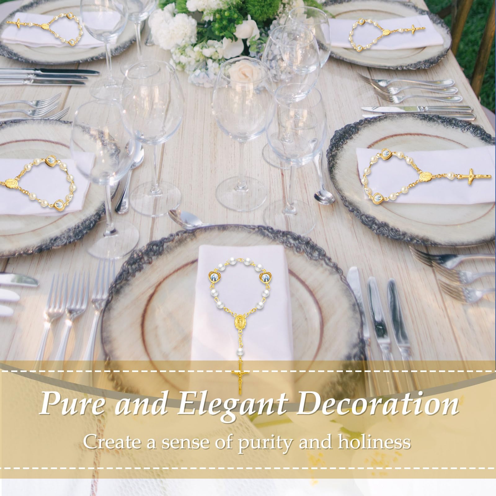 Misdary celebration favors for weddings and first communions offer timeless keepsakes.