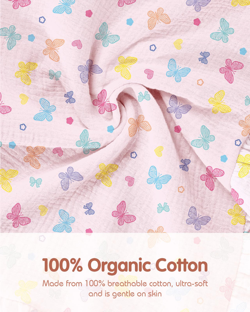 Miss Adola 13x18 pillowcase fits crib or toddler beds for travel and nap time.
