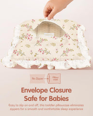 Miss Adola cotton muslin feels soft and breathable for delicate baby skin.