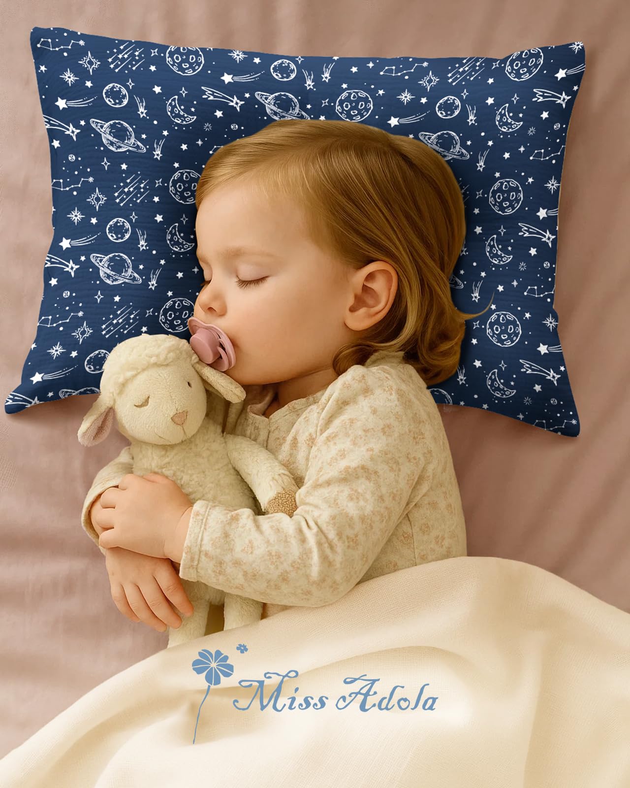 Miss Adola machine-washable pillowcase stays soft after cycles.