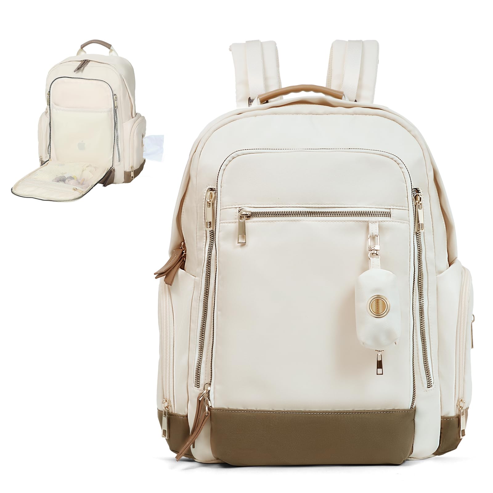 Miss Fong diaper bag backpack lightweight design for effortless outings