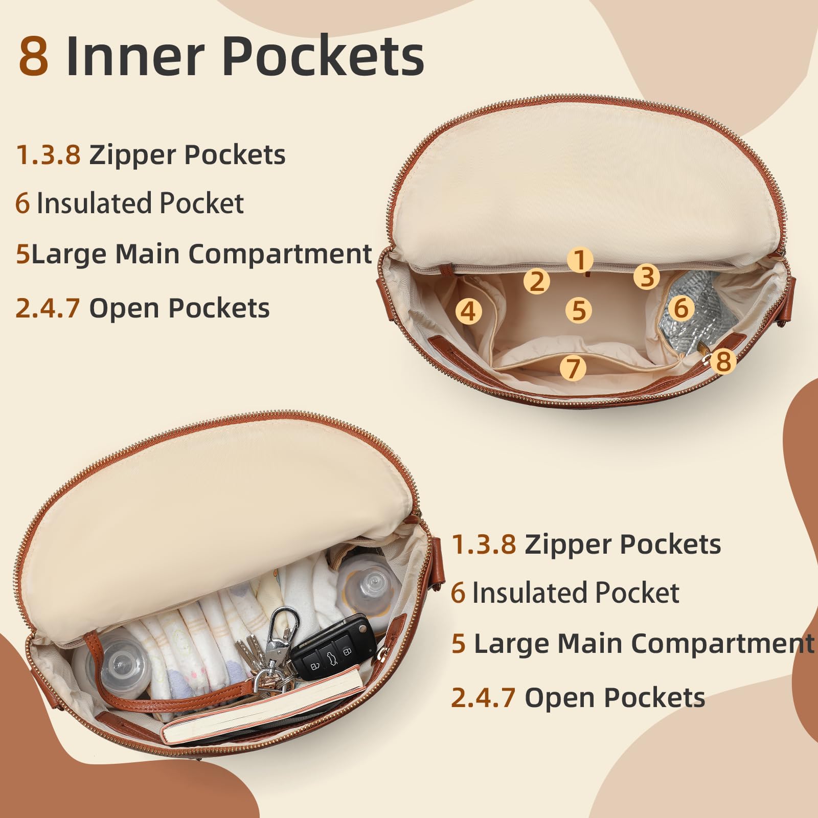 miss fong insulated pocket keeps bottles warm or cool for baby meals