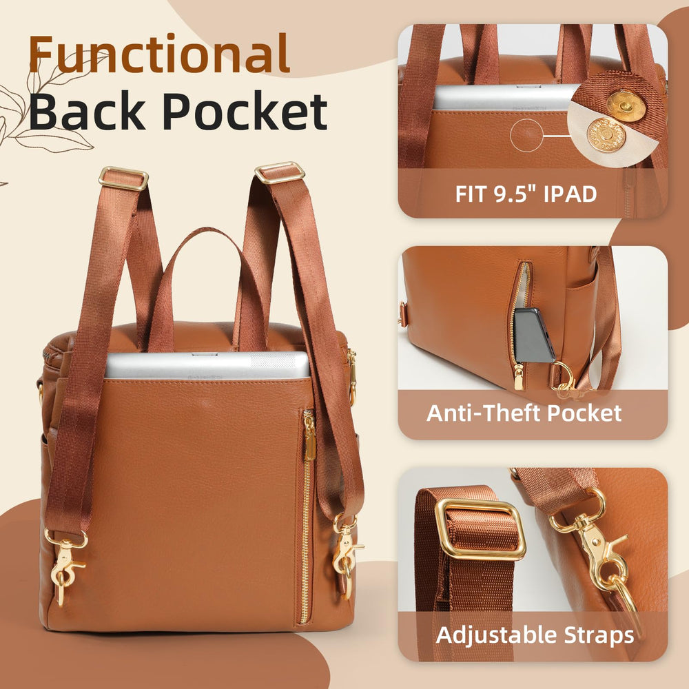 miss fong diaper bag interior pockets organize wipes, bottles, and toys on the go