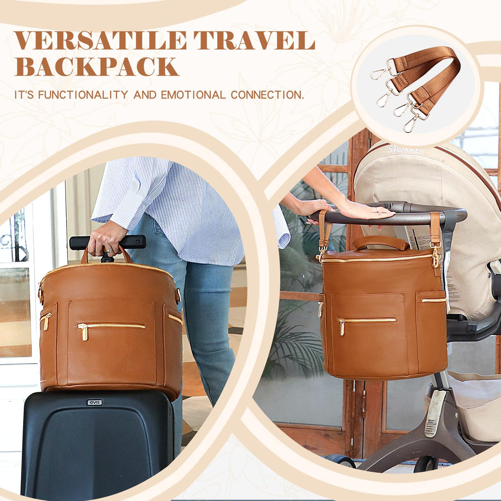 miss fong diaper bag stroller straps for hands-free strolling