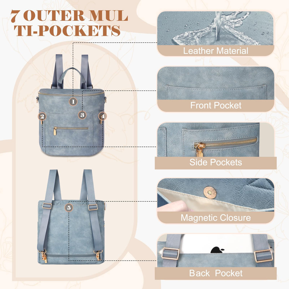 Miss Fong stroller straps capture hands-free convenience during quick errands.