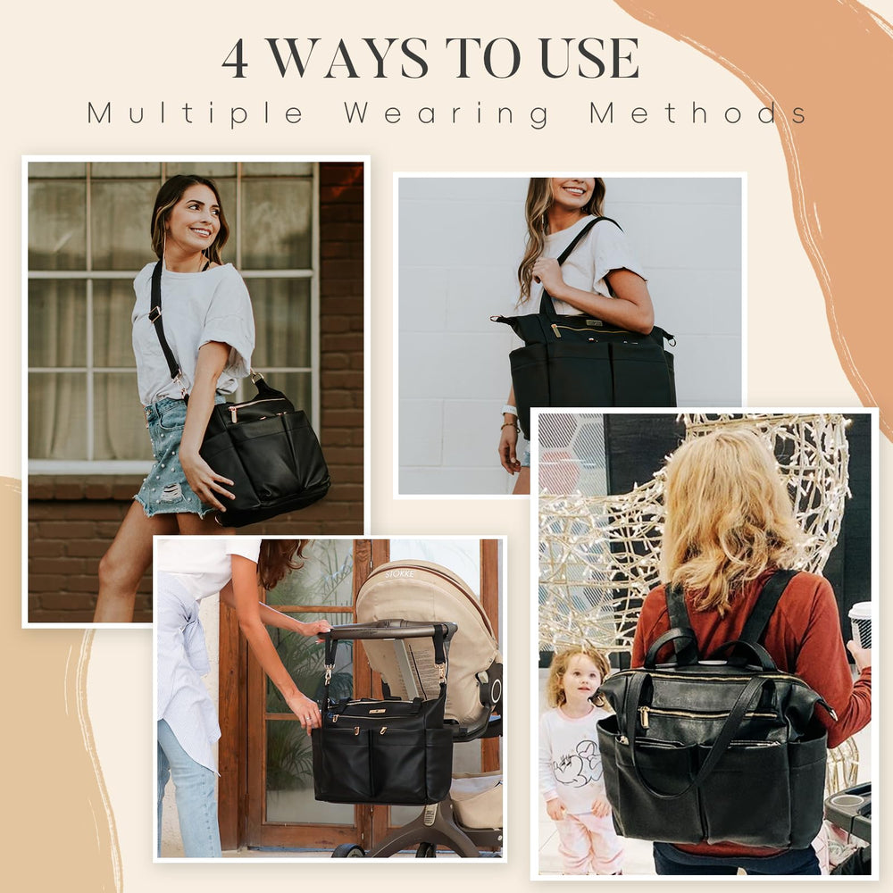 Miss Fong leather exterior and waterproof lining for easy cleaning