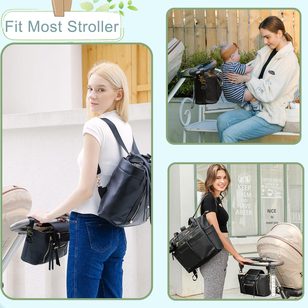 Miss Fong stroller organizer easy installation stays secure