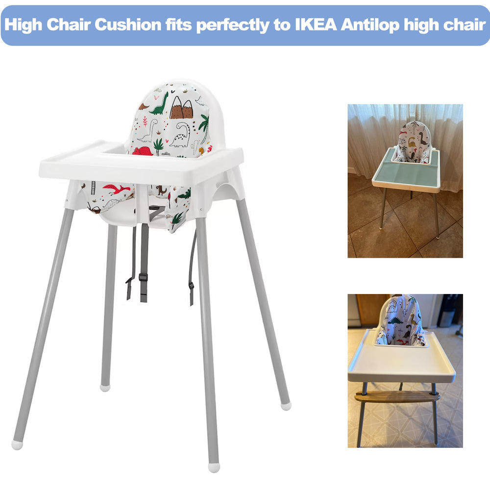 MISSEIAR Antilop-fit cushion secures a snug seat on the IKEA Antilop chair.