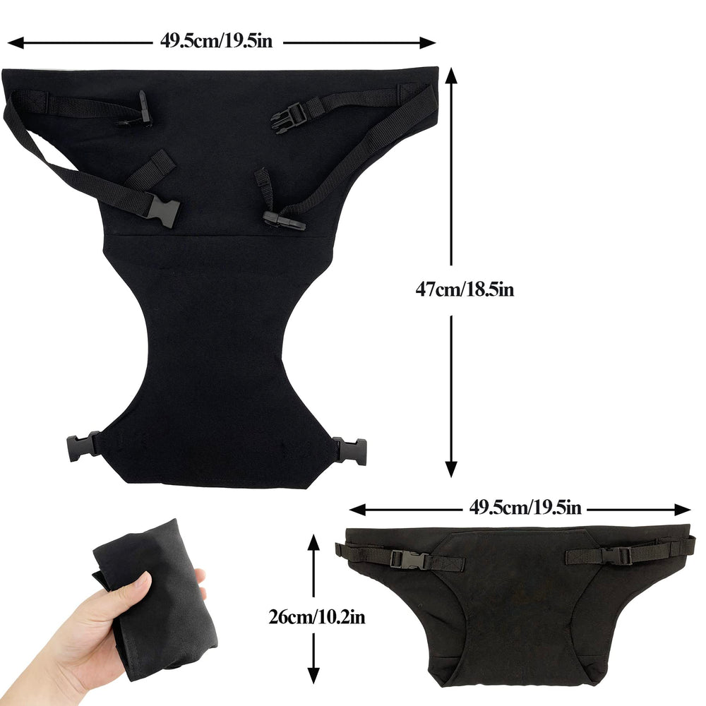 MISSEIAR baby harness seat machine-washable for easy cleanup.