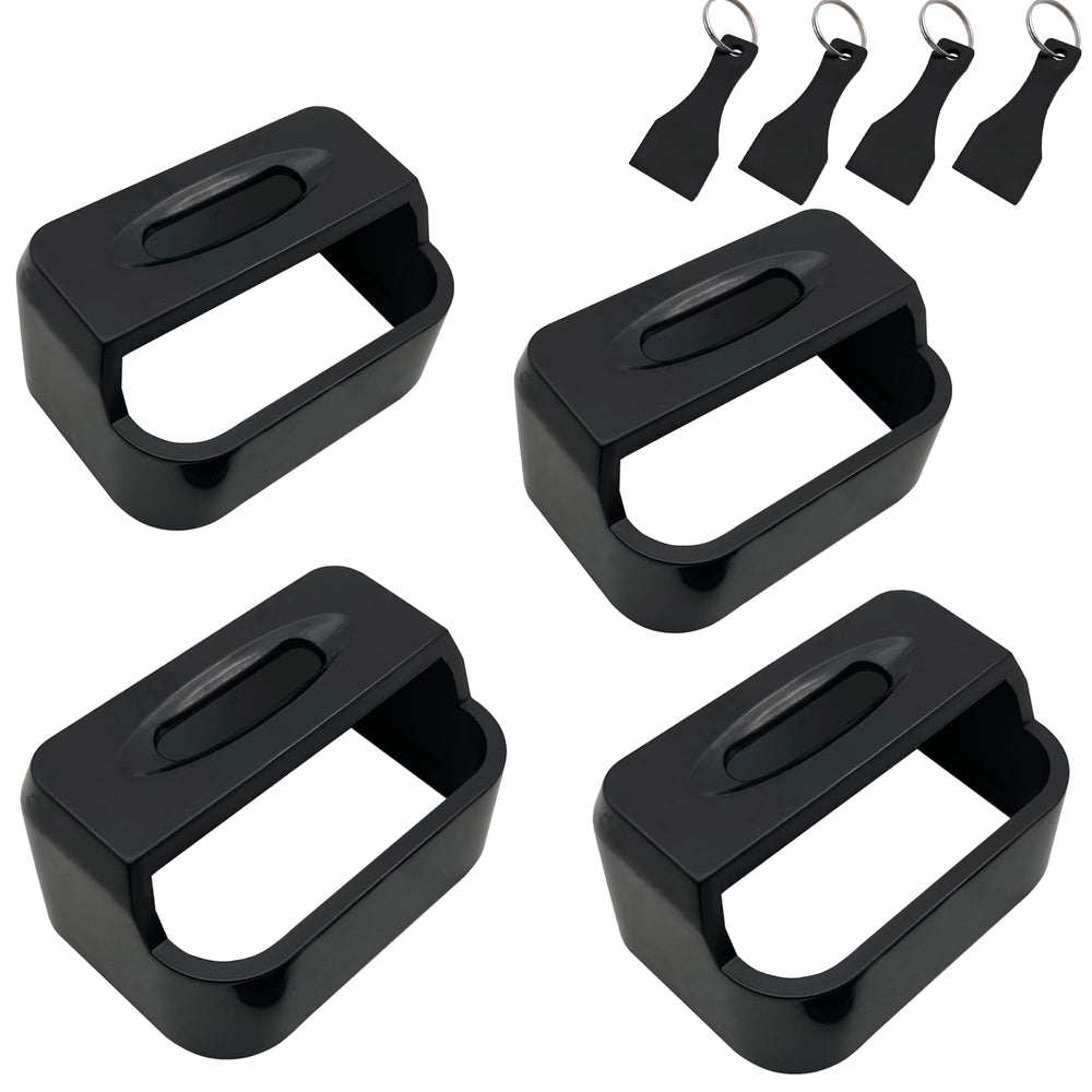 MISSEIAR buckle guard four-pack packaging for travel readiness.