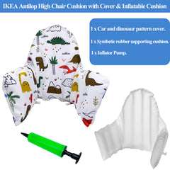 MISSEIAR built-in inflatable cushion demonstrates adjustable comfort during meals.