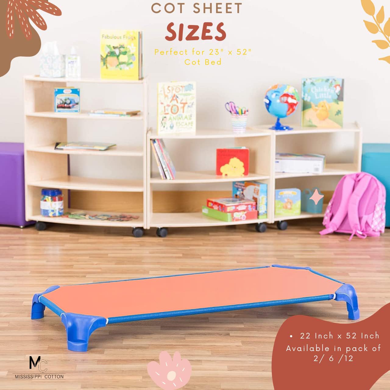 Mississippi Cotton pre-washed sheets reduce shrinkage while staying soft and durable