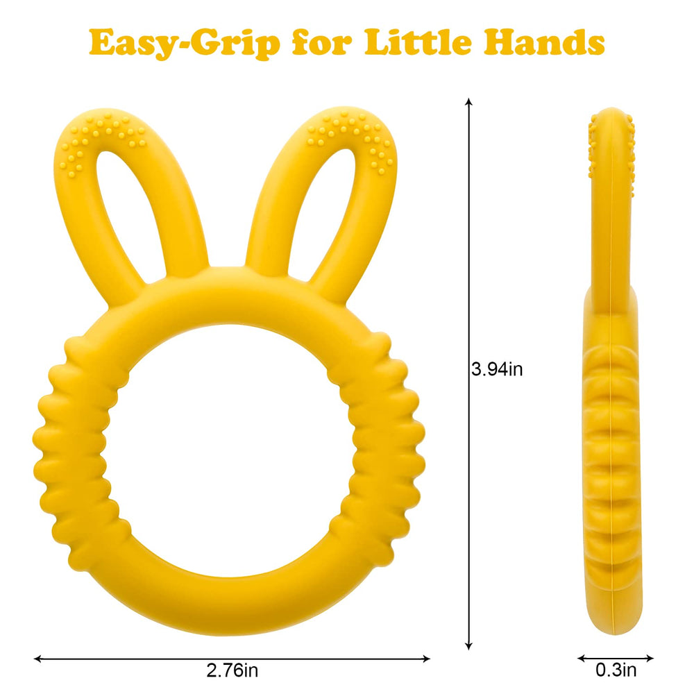 misslili BPA-free food-grade silicone ensures a safe chewing experience