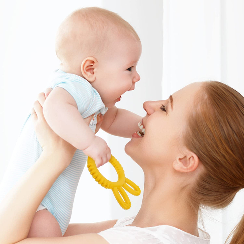 misslili easter gift yellow teether suitable for babies