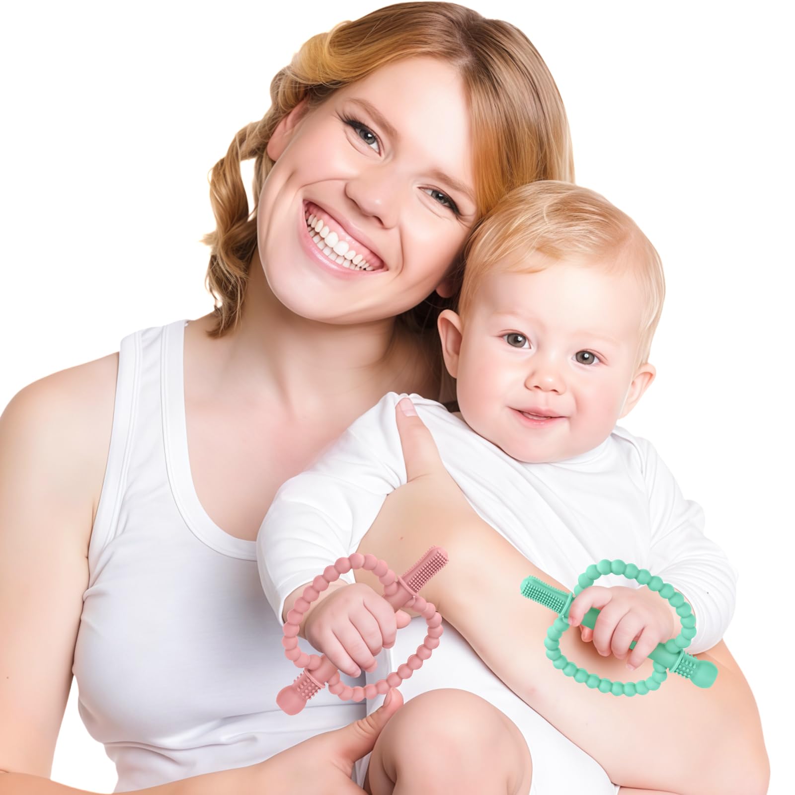 MISSLILI teether travel-ready for on-the-go soothing anywhere