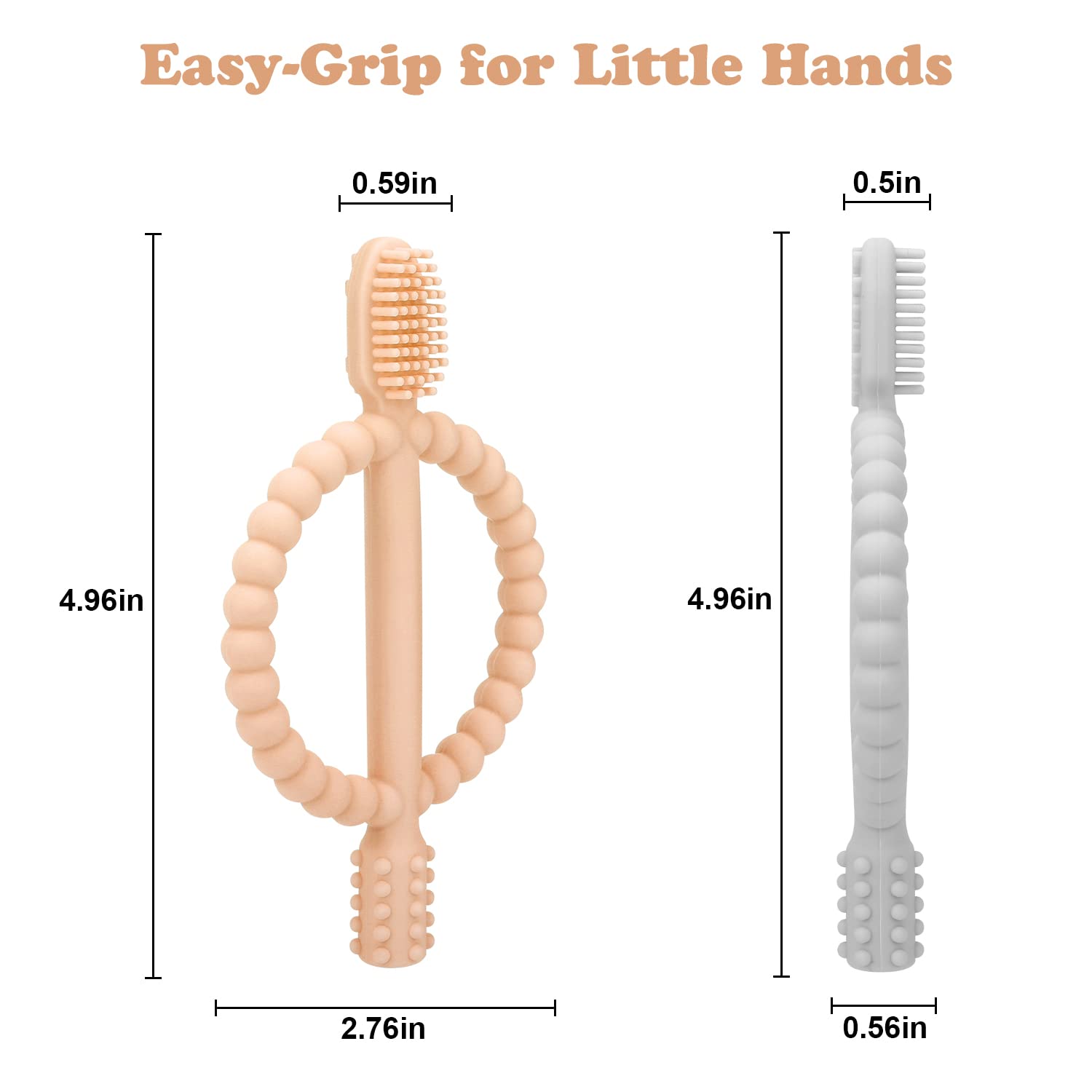 MISSLILI teething toy designed with no liquid leaks for baby safety.