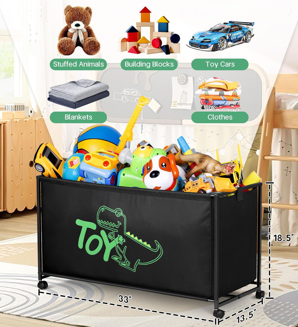 MISSLO large toy box ships with tools for easy assembly.