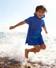 MissShorthair hooded beach towel for kids—bright colors and long-lasting comfort.