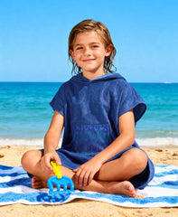 MissShorthair kids changing robe hood supports privacy and warmth outdoors