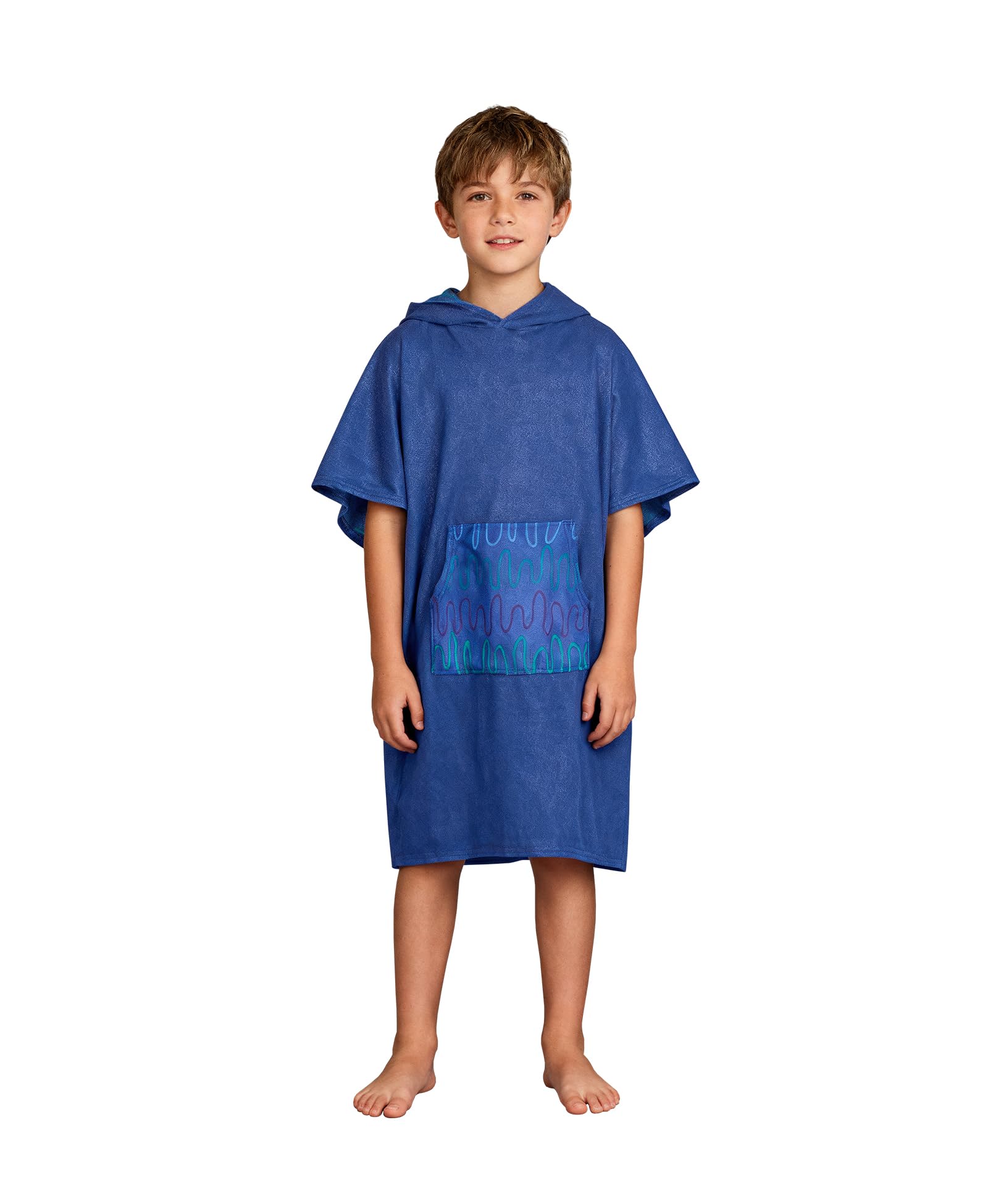 MissShorthair towel poncho kids soft-fabric for gentle skin and comfort