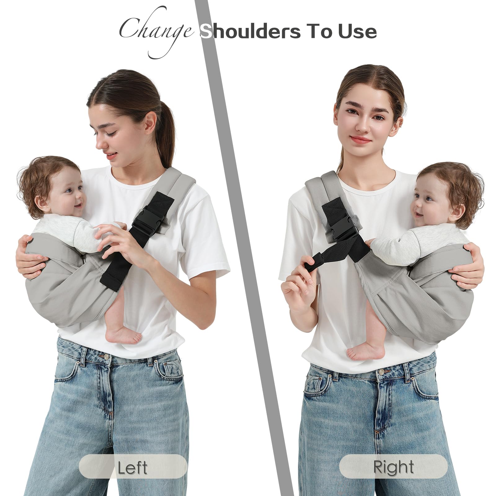 MISSWISDOM adjustable shoulder strap detail highlights versatile comfort.