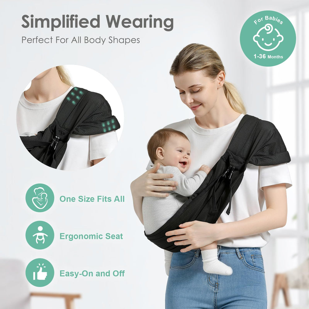 MISSWISDOM lightweight mesh fabric keeps you cool during busy outings.