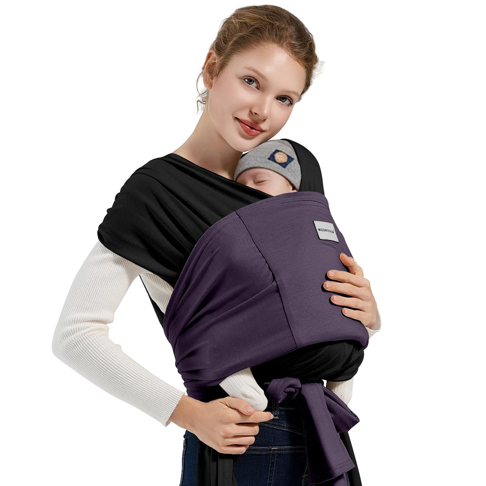 MissWISDOM Baby Wraps Carrier shows breathable fabric for daily comfort