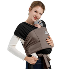 MISSWISDOM Baby Wraps in soft breathable-material fabric for all-day comfort.