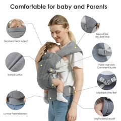MISSWISDOM soft-knit fabric feels gentle on baby's skin for a cozy hug.