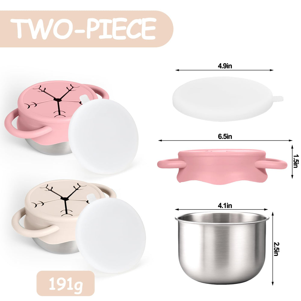 Mity rain silicone lids with petal opening for easy access.