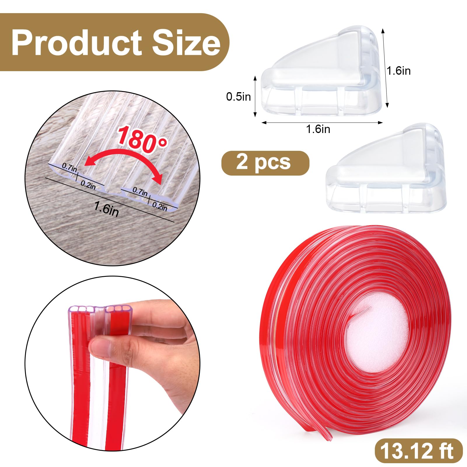 Mity Rain DIY-cut length strips enables customizable protection while preserving appearance
