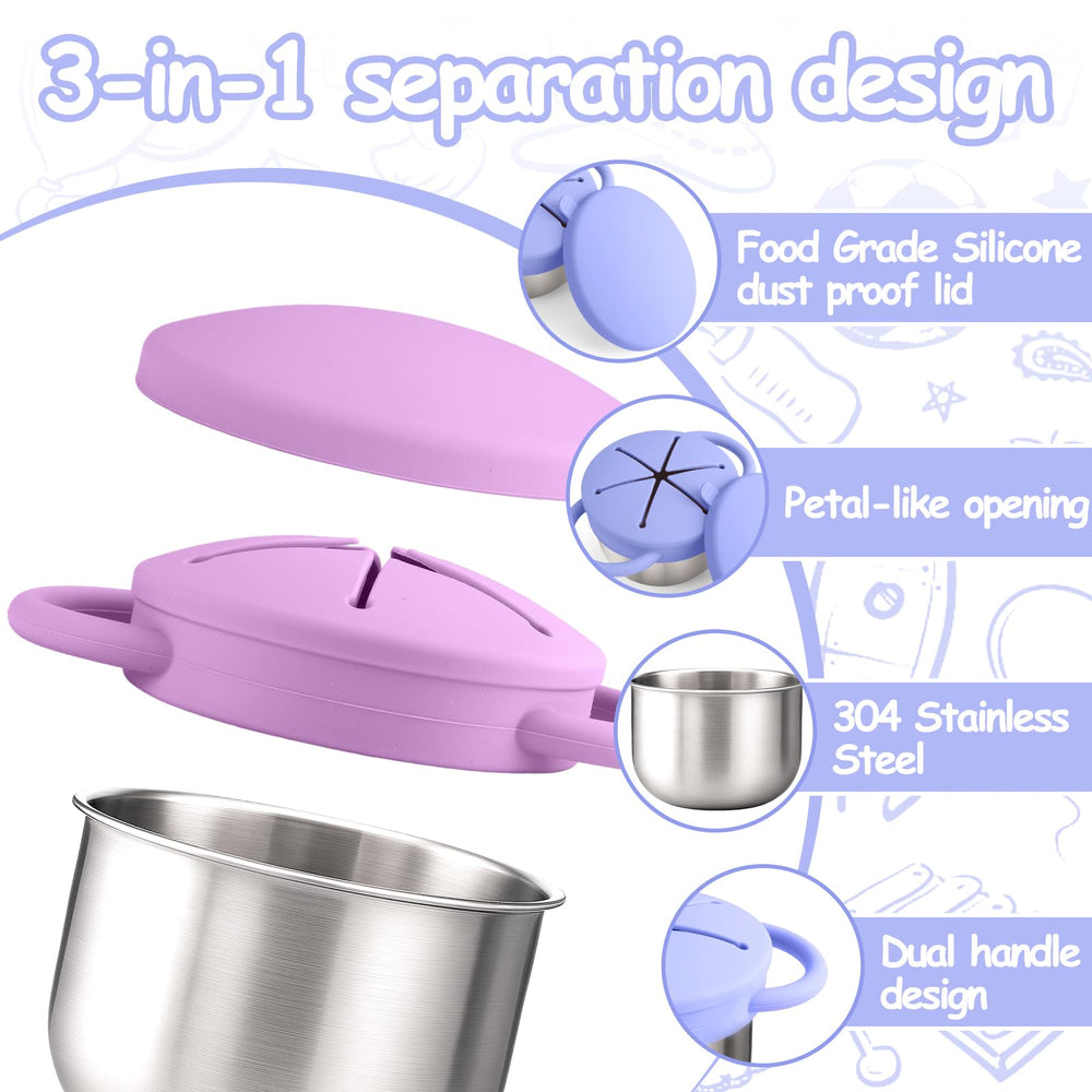 Mity Rain petal-opening silicone lid close-up emphasizes easy access for kids.