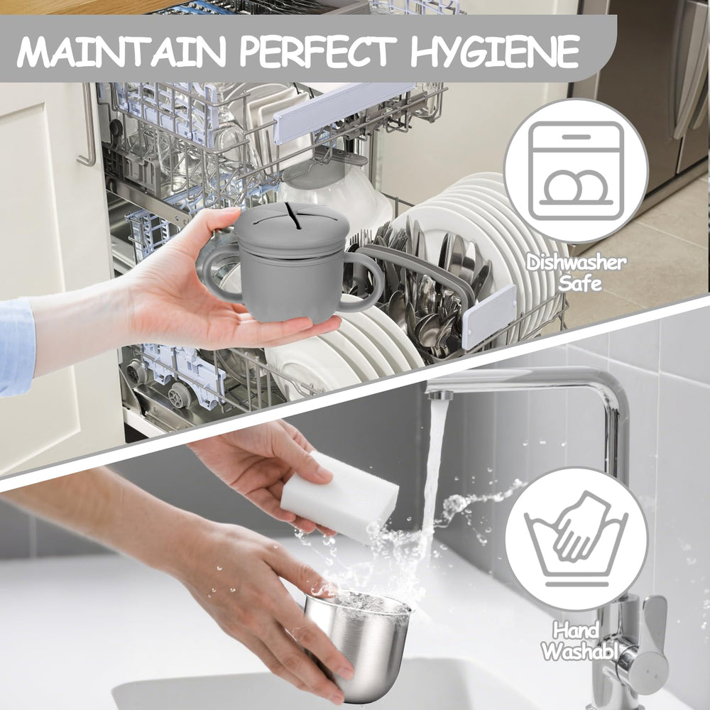 Mity Rain silicone sleeve removable shown for non-slip protection and easy cleaning.
