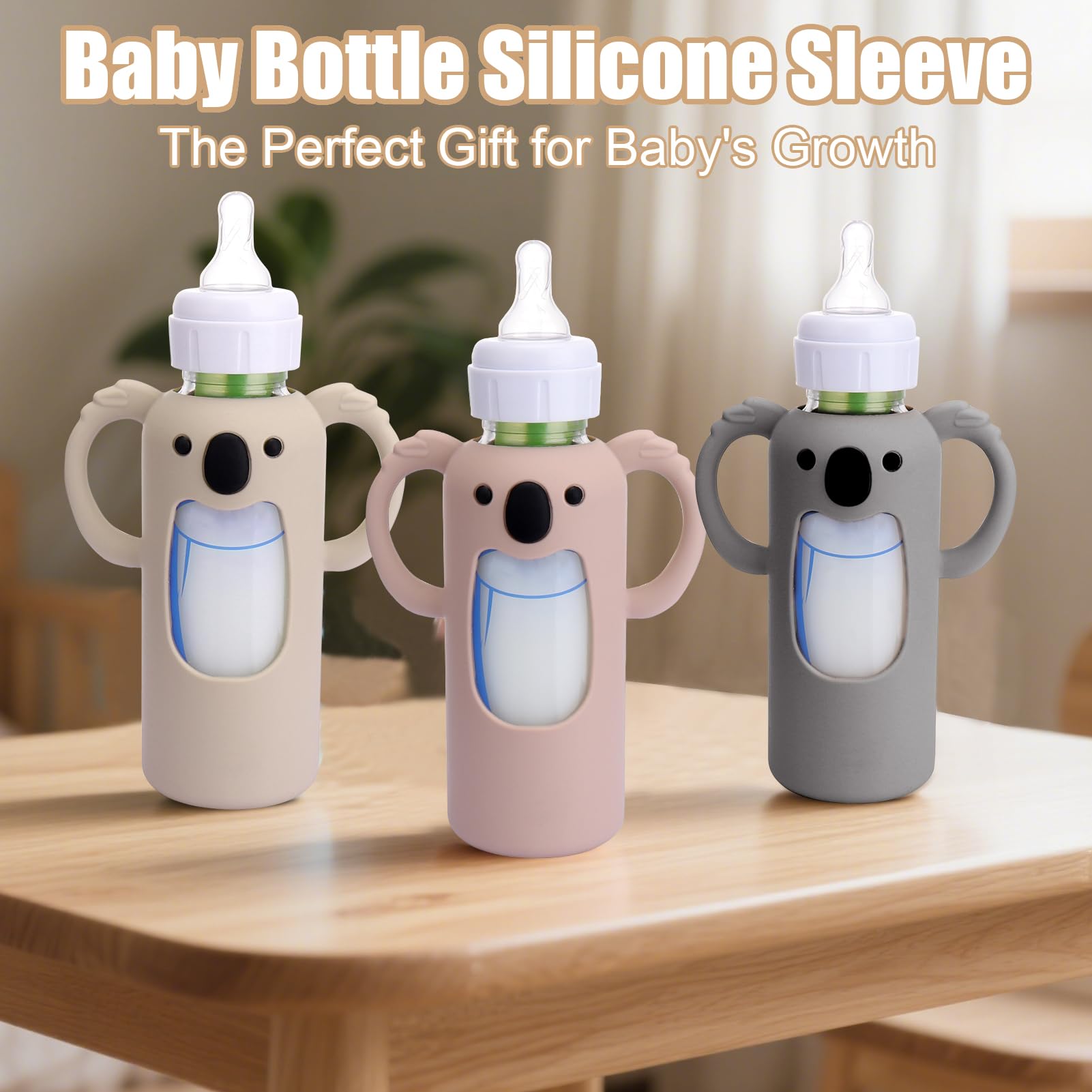 Mity Rain sleeve design in colors to match nursery decor.