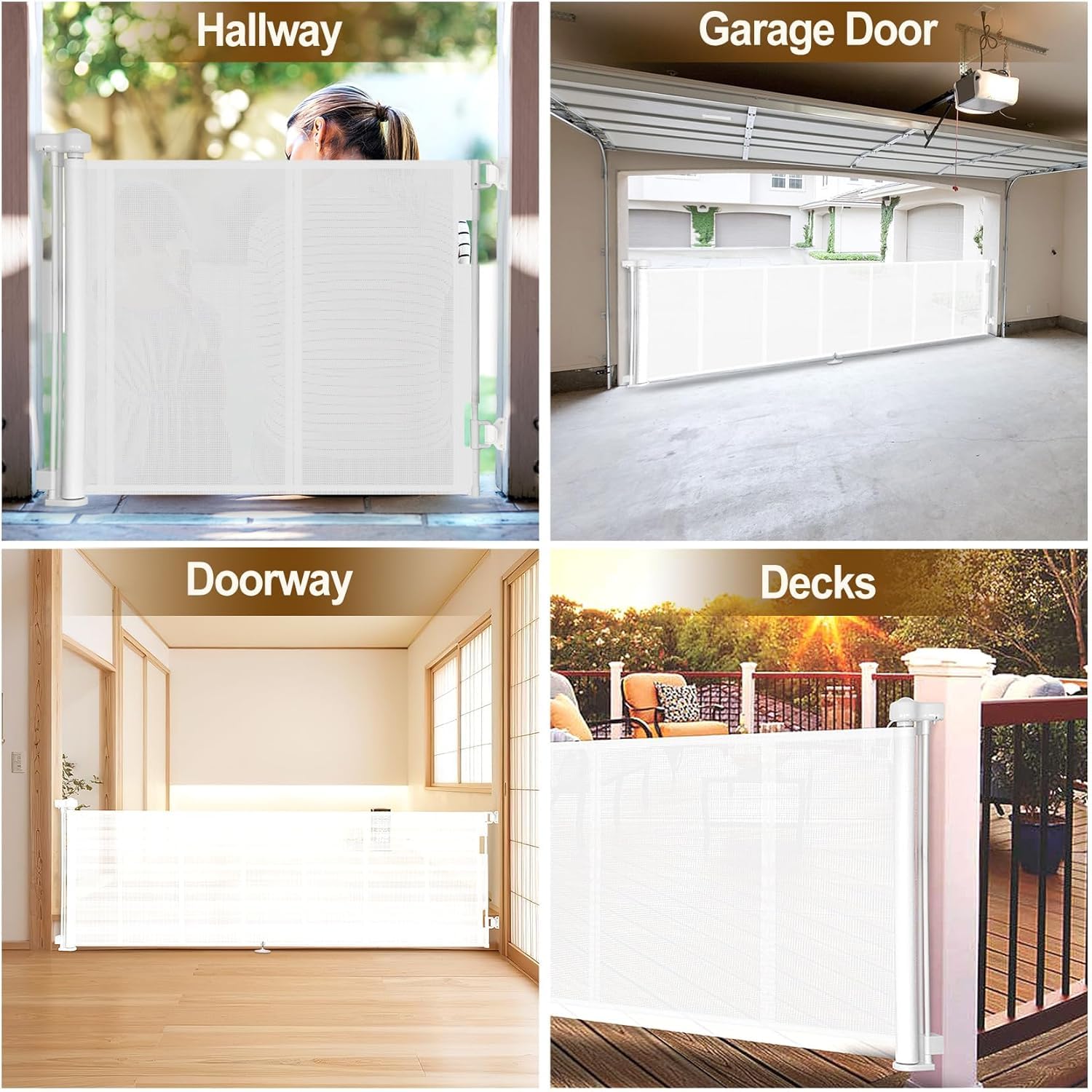 Miumoon indoor-outdoor use gate in context shows versatile home safety.