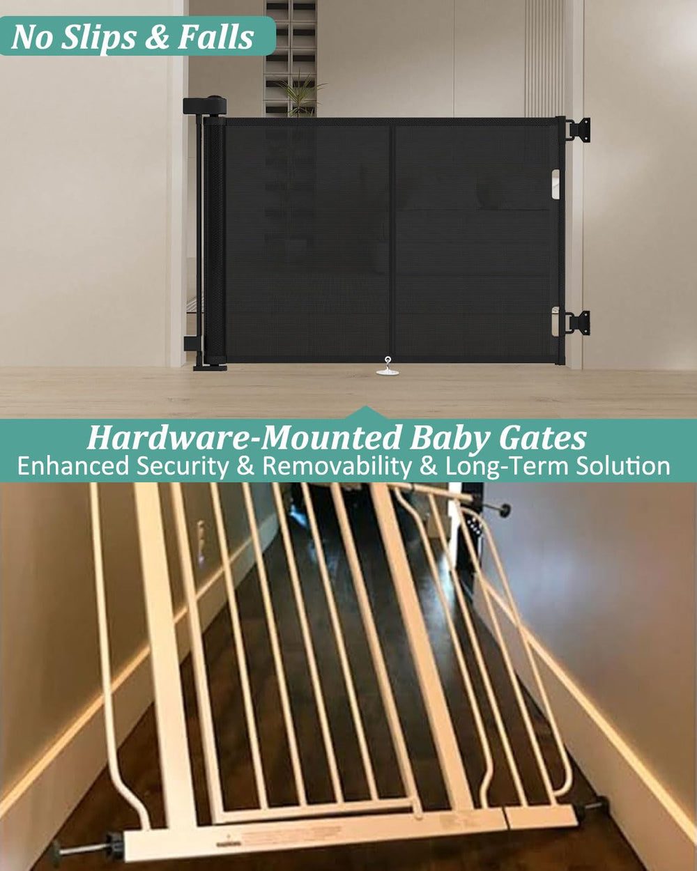 Miumoon gate features fiber-bar design for smooth retraction