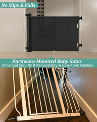 Miumoon gate features fiber-bar design for smooth retraction
