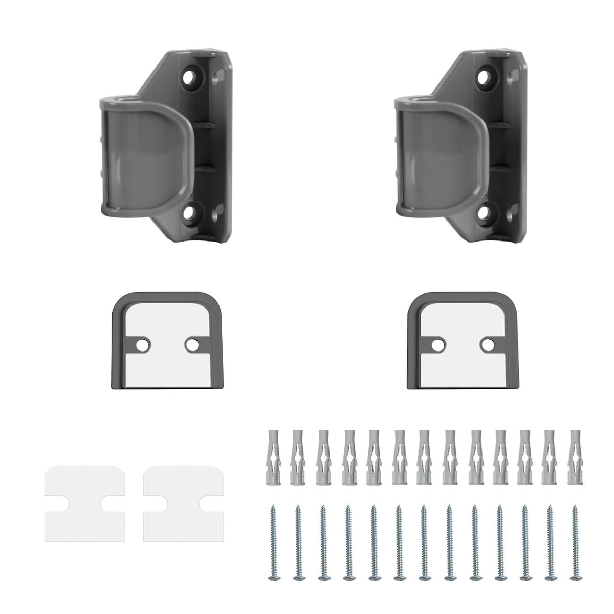 Miumoon small gray retractable gate replacement parts for quick repair and safer home access