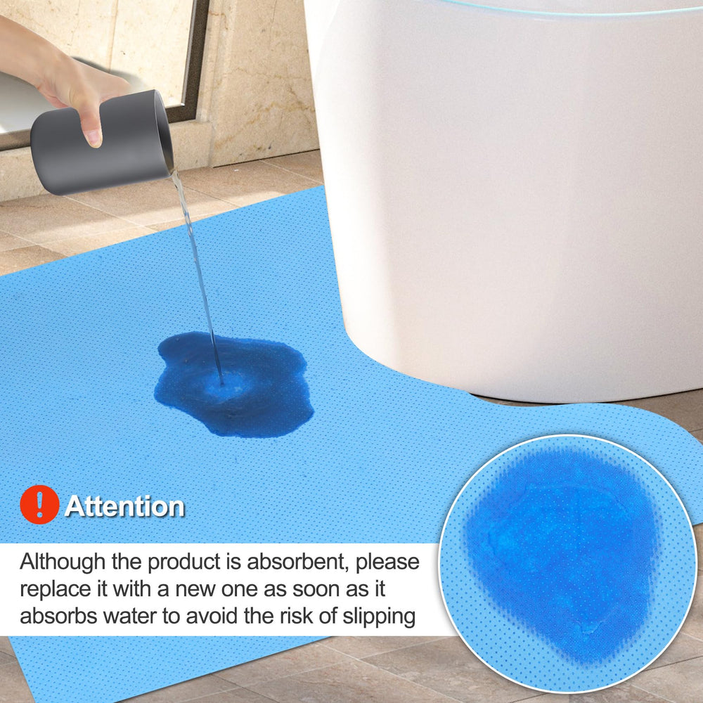 Miumoon Upgraded 25-Pack anti-slip surface stays in place without floor marks.