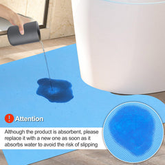Miumoon Upgraded 25-Pack anti-slip surface stays in place without floor marks.