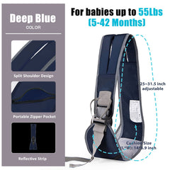 Mivofun dual padded shoulder straps distribute weight for comfort.
