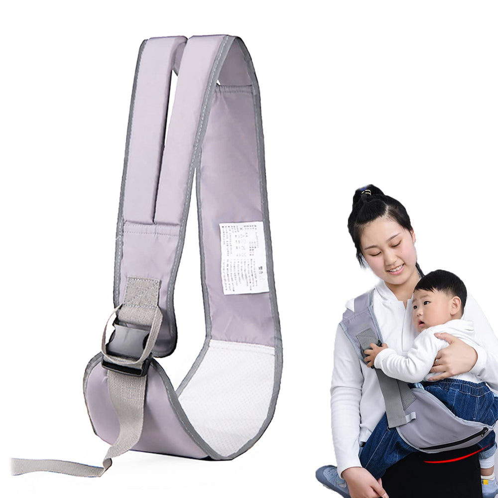 Mivofun ergonomic split-shoulder straps distribute baby weight evenly for comfort.