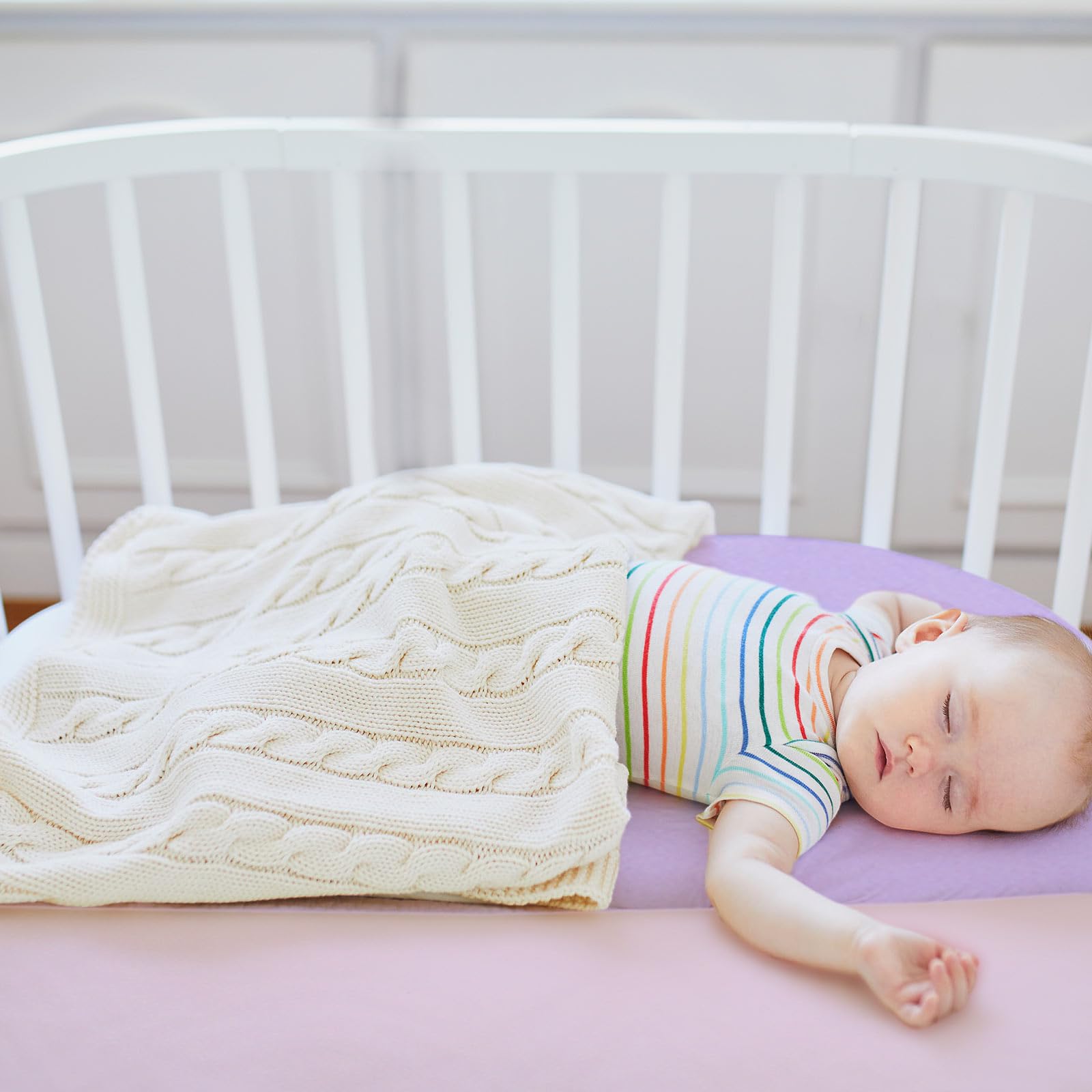Mixweer baby girl butterfly theme adds charming nursery decor