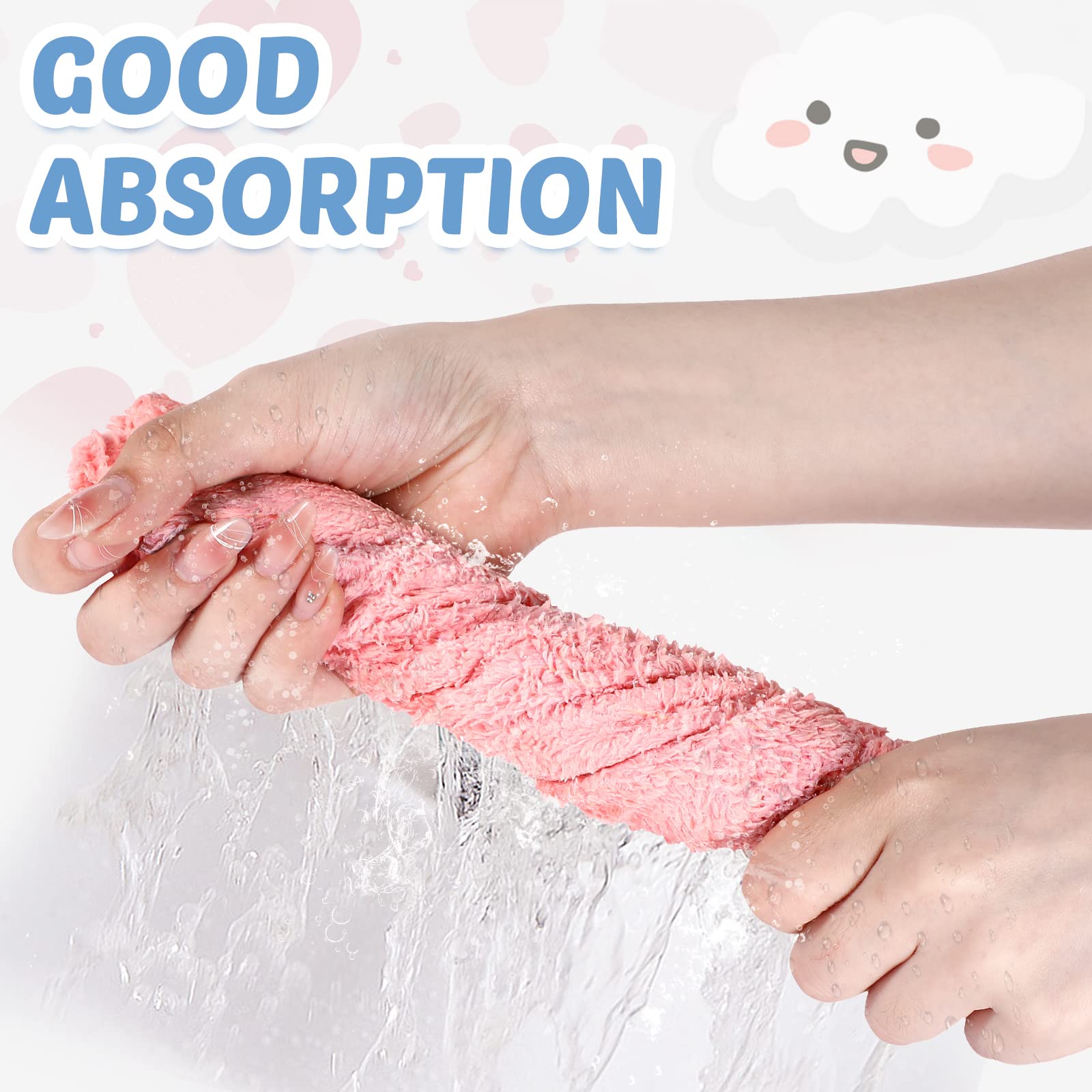 Mixweer baby washcloths multicolor pack for daily routines.