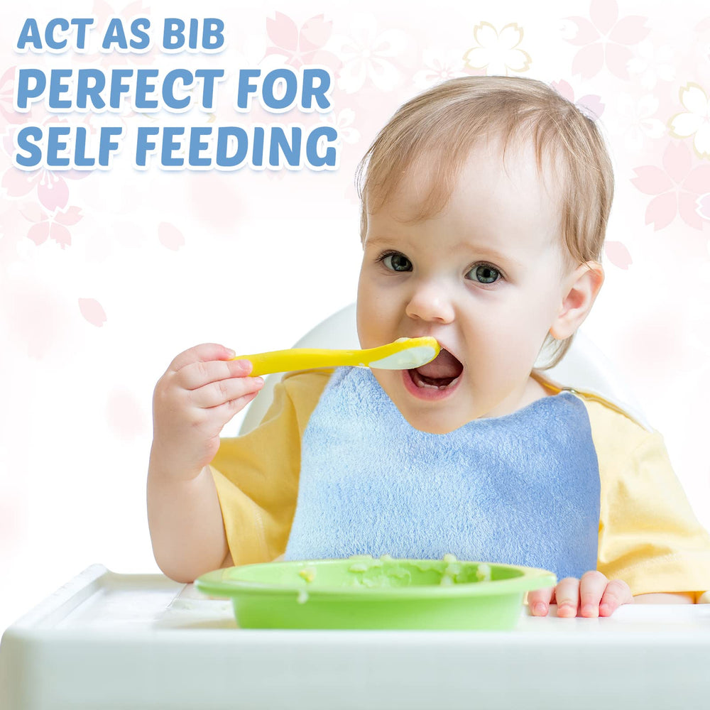 Mixweer burp cloths multi use baby for hygienic feeding and cleaning.